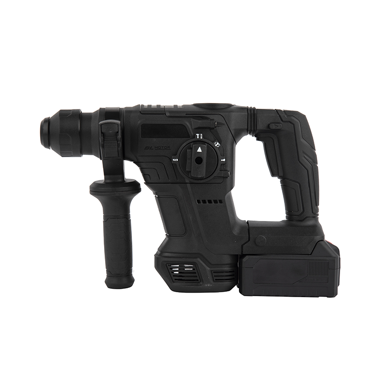 18V 28mm 4機能コードレス産業用リチウムブラシレスロータリーハンマー、ツールのみ